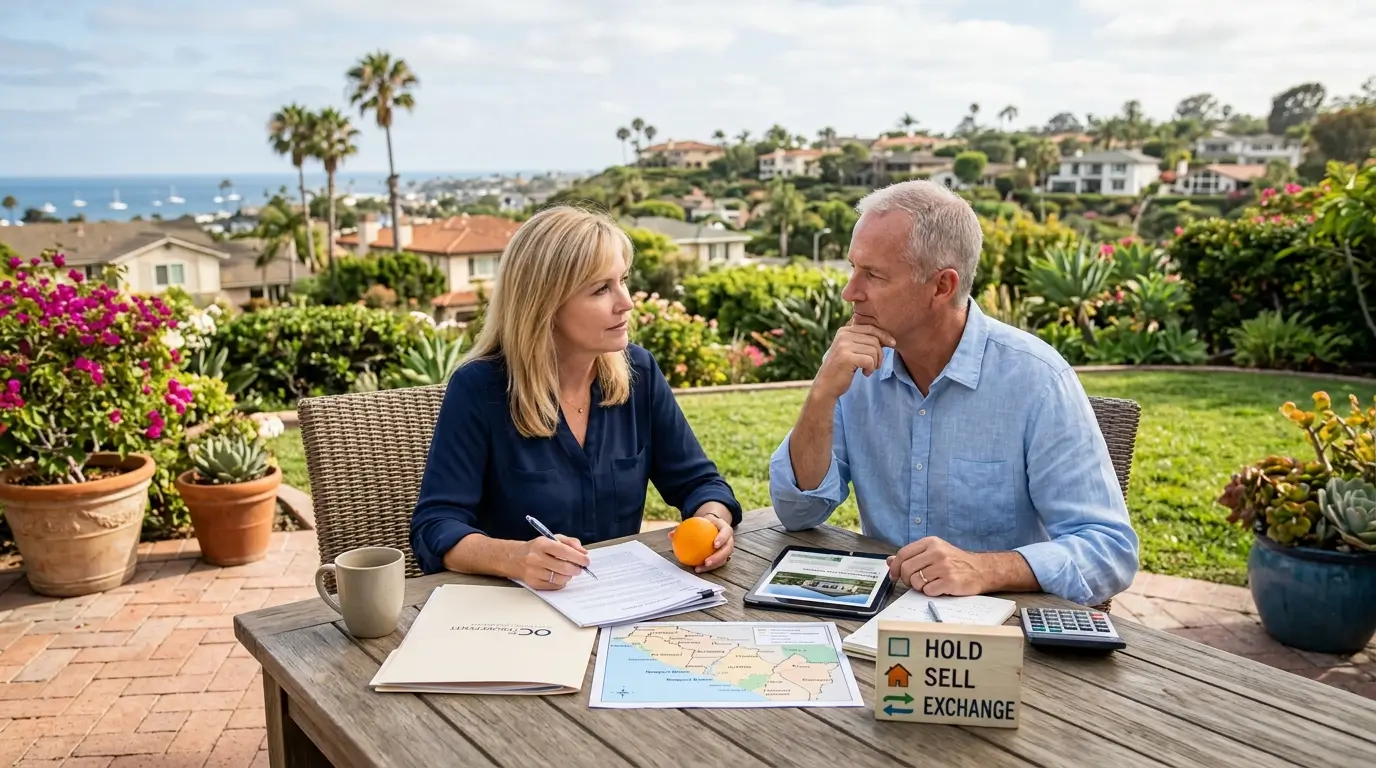 Hold, Sell, or Exchange? A Framework for Orange County Rental Owners at a Decision Point